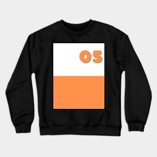 5 number Crewneck Sweatshirt